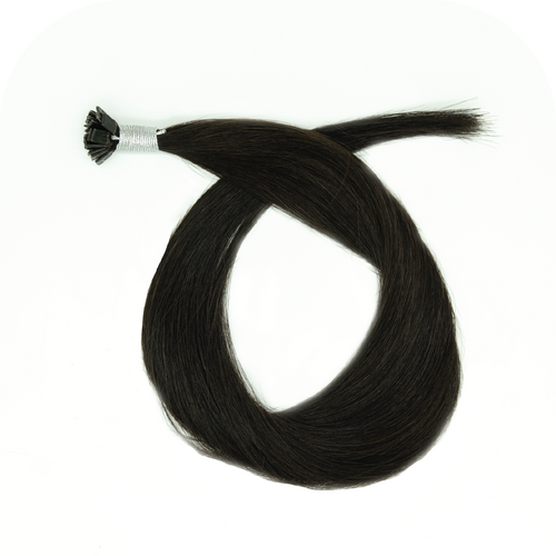 Couture Hair Co. Couture Tip or K-Tip Extensions in Color Charcoal #1b